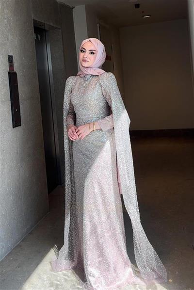 Pınar Şems Samanyolu Abiye Pudra