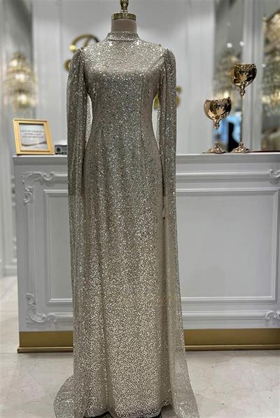 Pınar Şems Sürpriz Abiye Gold