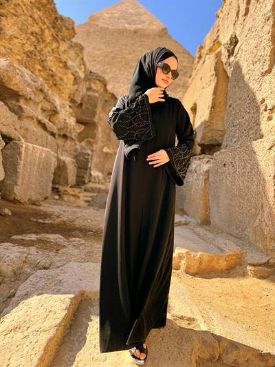 Siyah Hürrem Abaya