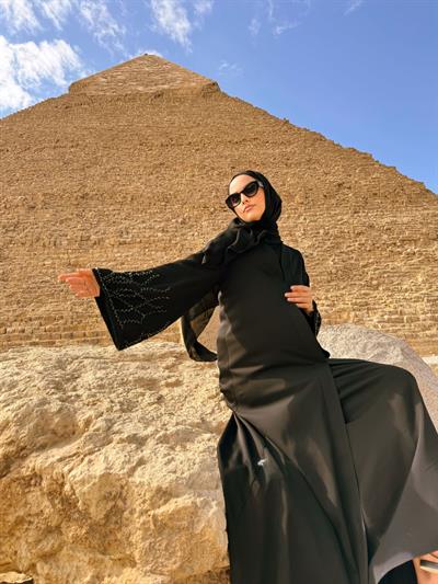 Siyah Hürrem Abaya