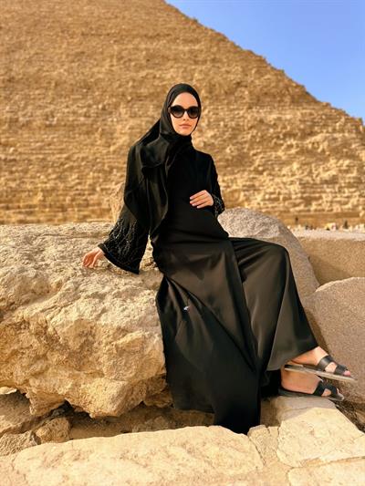 Siyah Hürrem Abaya