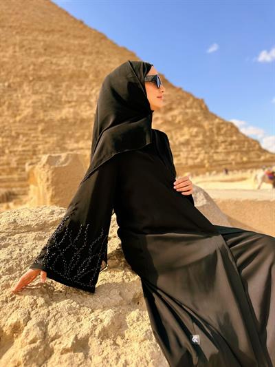 Siyah Hürrem Abaya