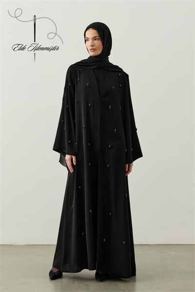 SİYAH LAL ABAYA