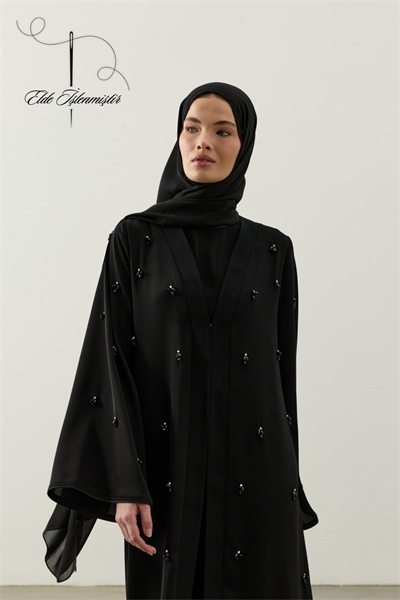 SİYAH LAL ABAYA