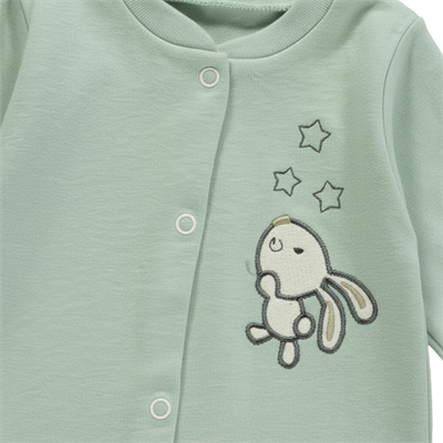 Unisex Pamuklu Bebek Tulum