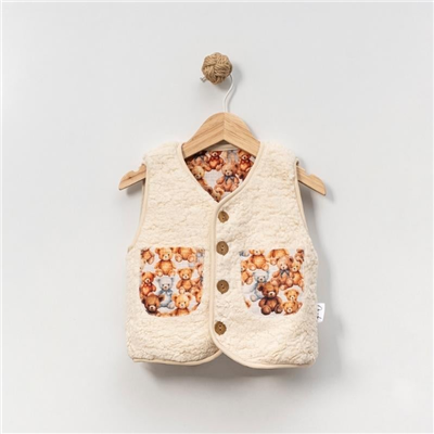 Unisex Çocuk Welsoft Astarlı Yelek 9 Ay - 5 Yaş