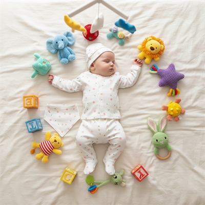 Unisex Çiçekli Yenidoğan 5li Takım