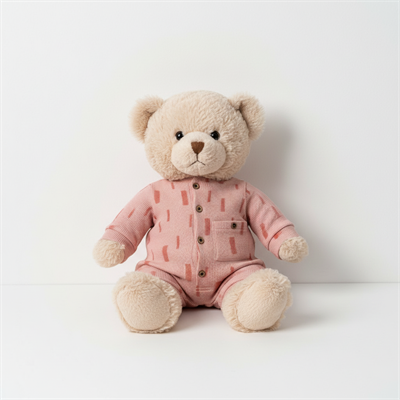 Kız Bebek Çocuk Organik Pamuklu Uzun Kollu Yaka Cepli Tulum  