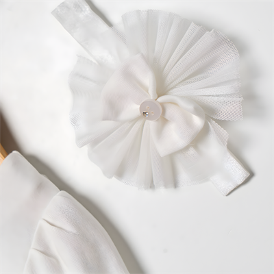 3-12 Ay Kız Bebek Tüllü Elbise