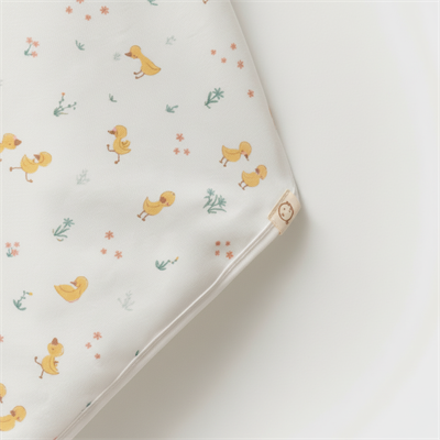 Unisex Yenidoğan Bebek %100 Organik Pamuk Ördek Temalı Battaniye