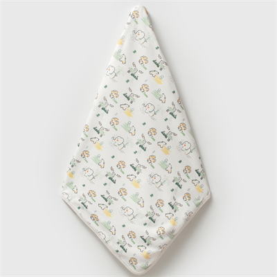 Unisex Yenidoğan Bebek %100 Organik Pamuk Safari Temalı Battaniye