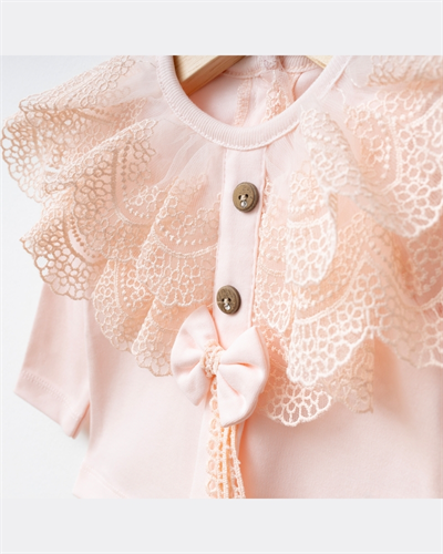 Kız Bebek Dantelli Hastane Çıkışı 5li Set