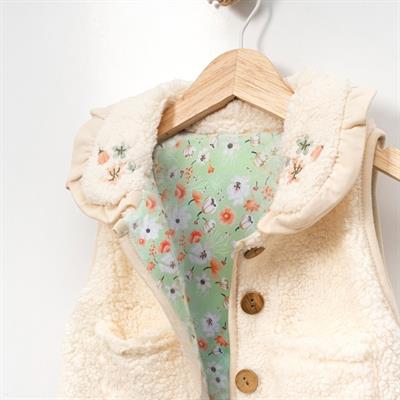 Kız Çocuk Welsoft Yelek – Sıcak ve Yumuşak Yelek