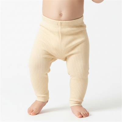 Unisex Bebek %100 Organik Pamuklu Fitilli Alt Tulum