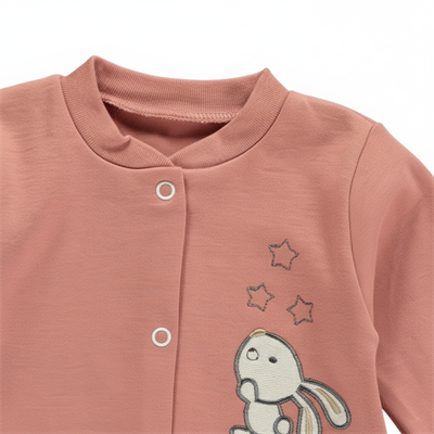 Unisex Pamuklu Bebek Tulum