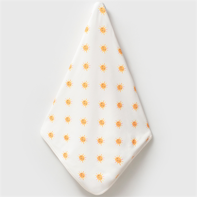 Unisex Yenidoğan Bebek %100 Organik Pamuk Güneş Temalı Battaniye