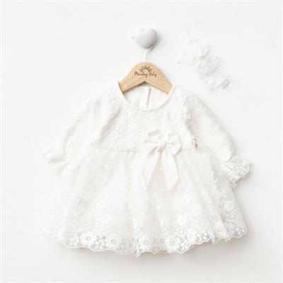 3-12 Ay Kız Bebek Tüllü Elbise