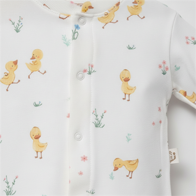 Yenidoğan Ördek Desenli 5li Hastane Çıkışı