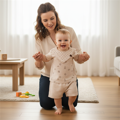 Erkek Bebek Çocuk Kısa Kollu Şortlu 2li Takım  
