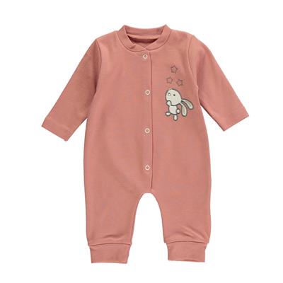 Unisex Pamuklu Bebek Tulum