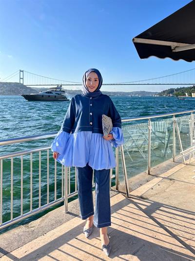Pantolonlu Takım | Blue