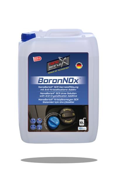 Nanobortex BoronNOX Kristalleşmeyen SCR & Üre Sistemi Çözümü | Kristaleşme  Karşıtı ,Tıkanma Önleyici Bor Teknolojisi 10 LT