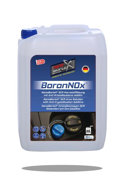 Nanobortex BoronNOX Kristalleşmeyen SCR & Üre Sistemi Çözümü | Kristaleşme  Karşıtı ,Tıkanma Önleyici Bor Teknolojisi 10 LT