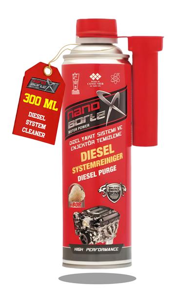 Nanobortex Dizel Sistem Temizleyici - Yakıt Tasarrufu Sağlayan Duman Kesici Bor Katkısı 300ml