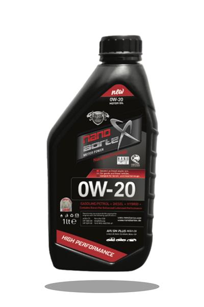 NanoBorX 0W/20 Tam Sentetik Motor Yağı 1 Litre - Yüksek  Performanslı Bor Katkılı Yeni Nesil Yağ