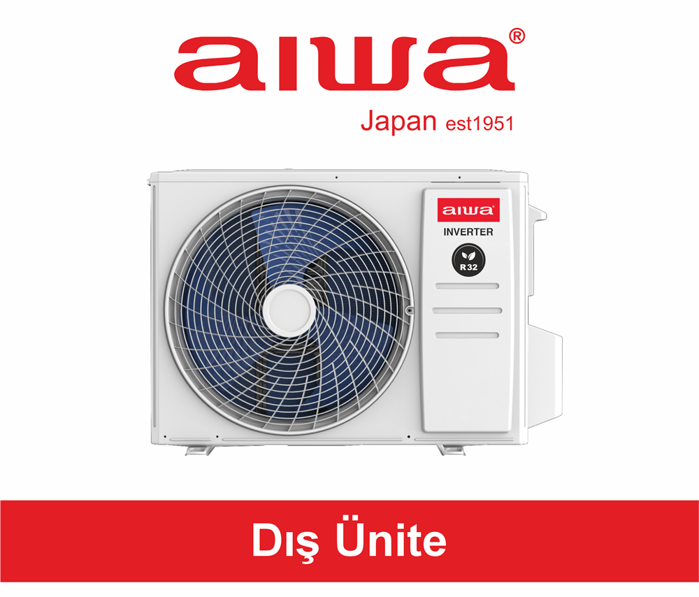 Aiwa Platinum Black Seris Duvar Tipi Split Klima