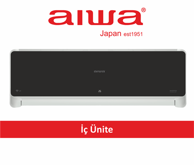 Aiwa Platinum Black Seris Duvar Tipi Split Klima