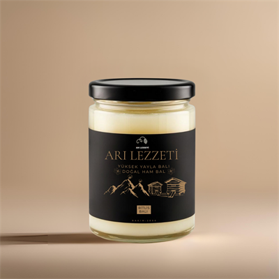 Bitlis Yayla Krem Balı 850gr (DOĞAL,HAKİKİ)
