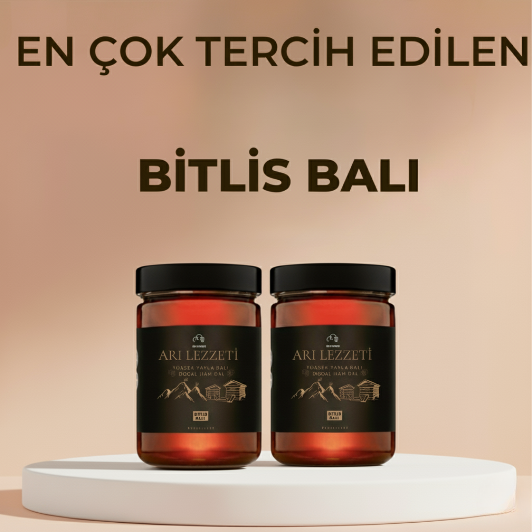 Bitlis Yayla Süzme Balı x2