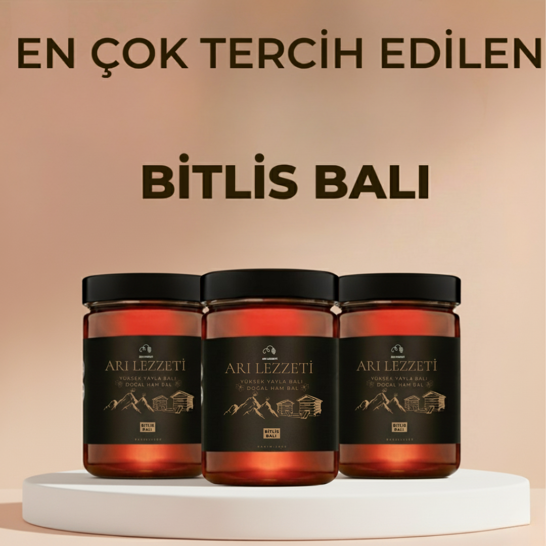 Bitlis Yayla Süzme Balı x3