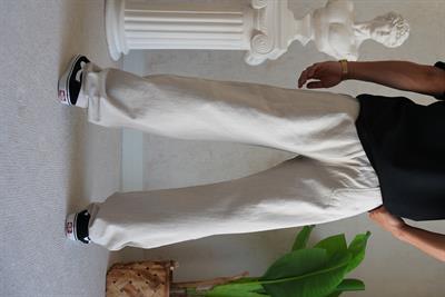 KETEN BAGGY AÇIK GRİ PANTOLON