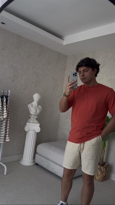 REGULAR BASIC TILE TSHİRT