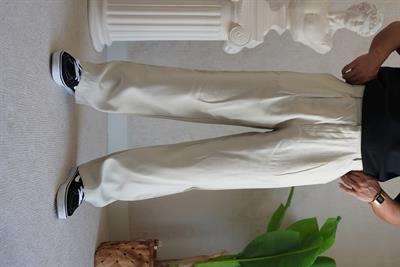 TENCEL FRESH BEJ YEŞİLİ KUMAŞ PANTOLON