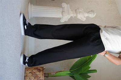 TENCEL FRESH BLACK KUMAŞ PANTOLON