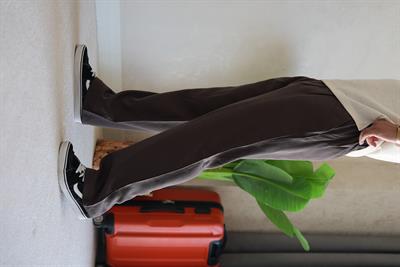 TENCEL FRESH KAHVERENGİ KUMAŞ PANTOLON