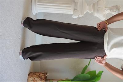TENCEL FRESH KAHVERENGİ KUMAŞ PANTOLON