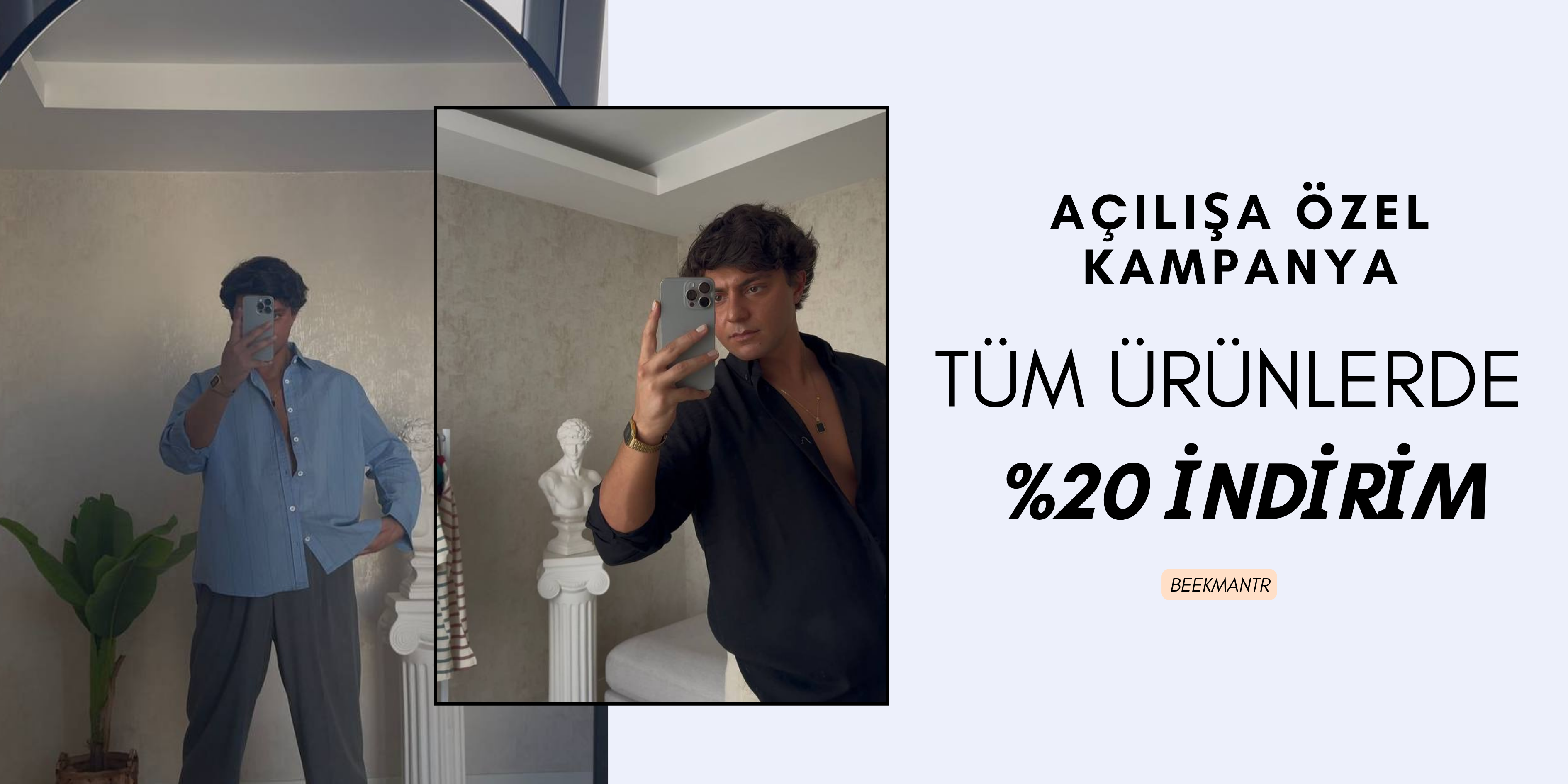 Açılışa Özel %20 İndirim | Beek Man