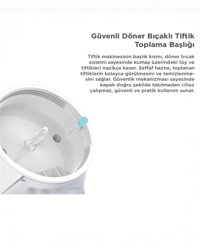Torima 708 Şarjlı Tüy ve Tiftik Temizleme Makinesi 