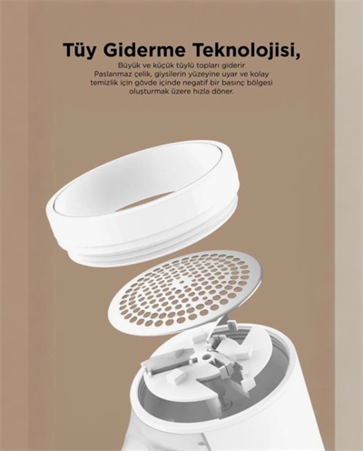 Torima 708 Şarjlı Tüy ve Tiftik Temizleme Makinesi 