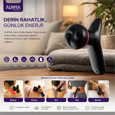 Auhma AMG44 Derin Rahatlatıcı Vücut Masaj Cihazı