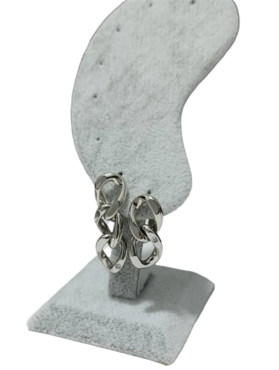 Kadın Çelik Küpe Zincir Model