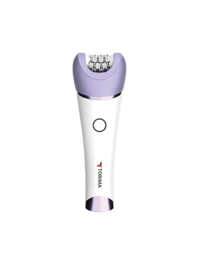 Torima TEP-02 Beyaz 6 Başlıklı Yüz+Koltuk Altı+Bikini Bölgesi+Bacak Islak Ve Kuru Kablosuz Epilatör