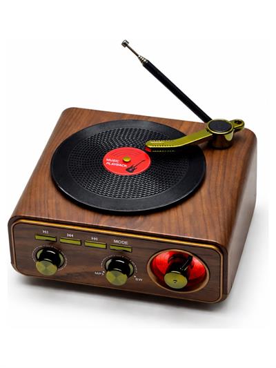 Vintage Nostaljik Pikap Tasarımlı Bluetooth Radyo & Hoparlör md-1317