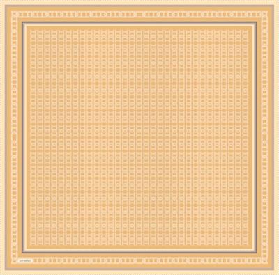Armine Desenli Saf İpek Twill Eşarp 9301 38