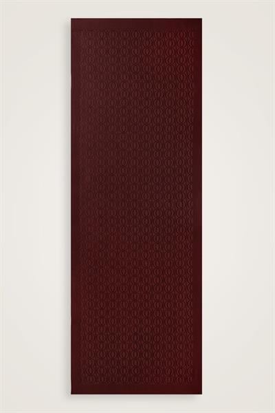 Bambunoor Bordo Naia Pamuk Şal 70x210
