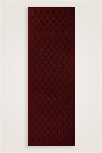 Dama Desen Bordo Naia Pamuk Şal 70x200
